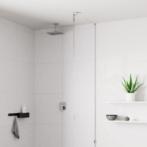 Brat de dus hansgrohe Vernis Shape, 10 cm, crom, design elegant - Img 3