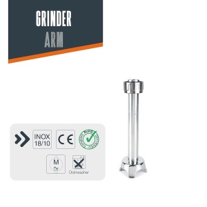 Brat de zdrobire Lacor 69925, din otel inoxidabil, 25 cm, compatibil cu seria 450 W - Img 5