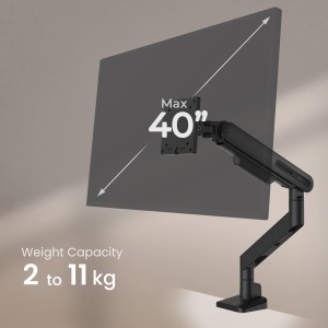 Brat monitor BenQ Ergo Arm BSL01, suport 40 inch, VESA, ajustabil - Img 2
