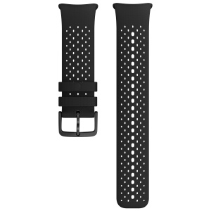 Bratara din silicon Polar Pacer Pro 22mm Gri-Negru S-L