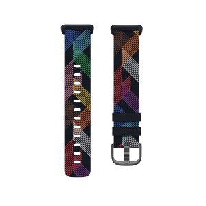 Bratara Fitbit Charge 5, Unisex, Culoare Prism Pride, Mare
