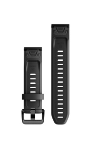 Bratara Garmin Quickfit 20mm din silicon, compatibila cu Fenix, Instinct, Descent - Img 2