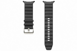 Bratara sport pentru ceas inteligent Samsung Galaxy Watch Ultra, elastic, gri inchis