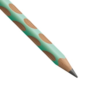 Bricheta STABILO EASYgraph pentru stangaci, ergonomica, HB, 8 culori - Img 2