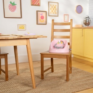 Bright Starts Disney Princess My Spot Sitzerhohung Roz 3-Puncte Ghidaj Siguranta - Img 2