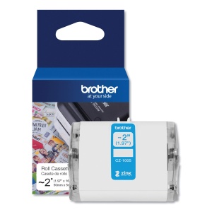 Brother CZ-1005 Rola Etichete Colorate 50mm x 5m Autocolant pentru VC-500W