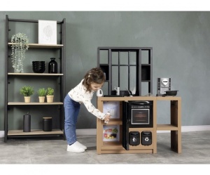 Bucatarie de Jucarie Smoby Loft, 32 accesorii, design modern, pentru copii de peste 3 ani - Img 7
