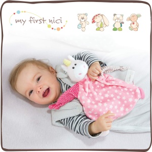 Buclele de Hase NICI 40043 - 25x25 cm - Jucarie moale pentru bebelusi - Img 6