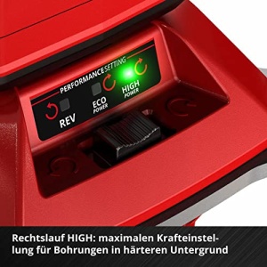 Burghiu electric cu acumulator Einhell GP-EA 18150 Li, 18 V, motor fara perii, diametru 150 mm - Img 9