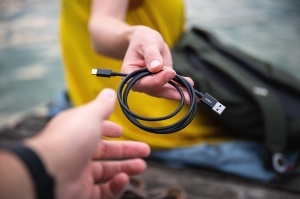 Cablu USB-C ANSMANN 120 cm, transfer date 5Gbps, aluminiu - Img 5