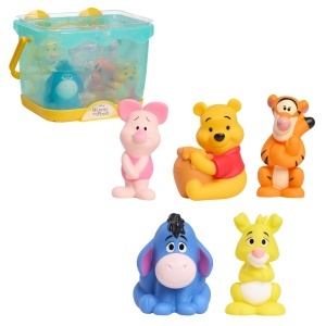 Caddy pentru Baie Disney Winnie the Pooh cu 5 Figurine - Img 1