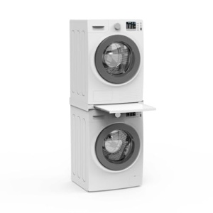 Cadru intermediar Xavax cu placa extensibila din plastic cadru de conectare pentru masina de spalat si uscator kit intermediar cu extragere ca raft pe - Img 15