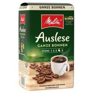 Cafea boabe Melitta Auslese Klassisch, 500g, prajire intensa, aroma bogata