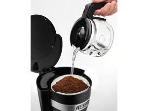 Cafetiera cu filtru DeLonghi ICM 14011BK 650W functie aroma negru - Img 3