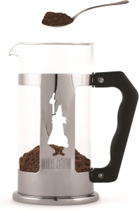 Cafetiera French Press Bialetti Preziosa 1L 8 cesti Inox si Borosilicat Argintiu - Img 6