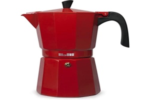 Cafetiera IBILI Bahia Roja 6 cesti 300 ml aluminiu BPA-free