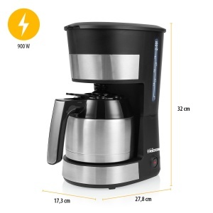 Cafetiera Tristar CM-1283, 8-10 cesti, 900W, cana termica, BPA-free - Img 2