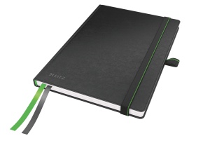 Caiet de notite Leitz Complete A5, 160 pagini, hardcover, negru