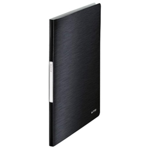 Caiet de sarcini Leitz Sichtbuch Style A4, 40 huse, PP, satin negru