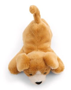 Caine de Plush NICI MagNICI 12cm, Culoare Maro, cu Magnet in Picioare - Img 3