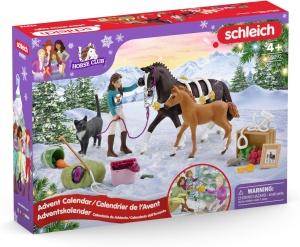 Calendare de Advent Schleich Horse Club 2025 - 36 piese, figurine si accesorii pentru copii - Img 7