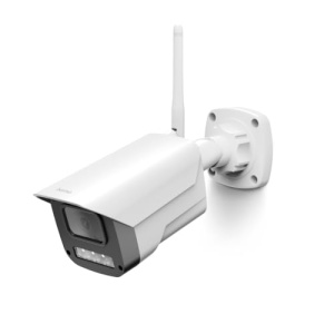 Camera de securitate Hama Wi-Fi (camera Wi-Fi pentru exterior, camera exterioara cu control vocal si prin aplicatii, camera de exterior rezistenta la intemperii cu detector de miscare, viziune nocturna, audio pe 2 cai, inregistrare, 1080p) alb - Img 11
