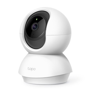 Camera de securitate Wi-Fi de interior Tapo TP-Link C200 360deg, FHD 1080P, Vedere pe timp de noapte, Detectare miscare, Audio bidirectional, compatibil cu Alexa si Google Assistant, pentru bebelusi/animale de companie