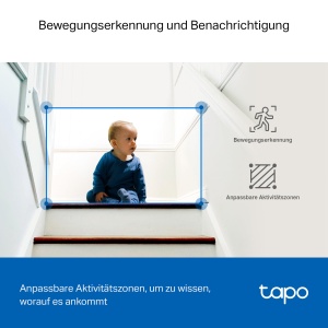 Camera de securitate Wi-Fi de interior Tapo TP-Link C220 360deg, 2K 4MP, viziune nocturna IR, detectare miscare, audio bidirectional, compatibil cu Alexa si Google Assistant, pentru bebelusi/animale de companie - Img 7