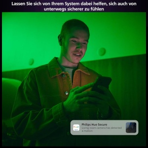 Camera de supraveghere Philips Hue Secure, 1080p, wireless, alba - Img 6
