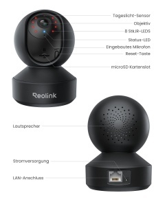 Camera de supraveghere Reolink 3K, monitor pentru bebelusi, Wi-Fi, 5MP - Img 9