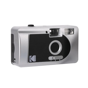 Camera video Kodak S-88, 35 mm, motorizata, design elegant, argintieneagra - Img 2