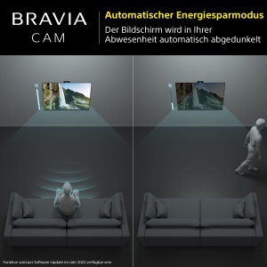 Camera web pentru TV Sony BRAVIA CAM CMU-BC1, optimizare imagine si sunet, control prin gesturi, negru - Img 5
