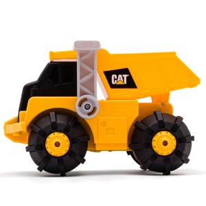 Camion de Constructie Cat Unstoppable Movers Kipplaster cu Luminile Functionale si Roti Mari - Img 5