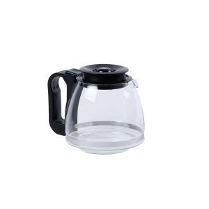 Cana de cafea Fackelmann 20997, 9-12 cani, neagra, din plastic si sticla - Img 3