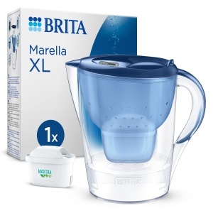 Cana filtranta Brita Marella XL, 3.5 l, Polypropylen, Albastra