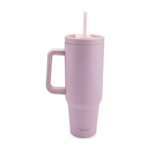 Cana izotermica Fackelmann Pamela Reif 1200 ml din otel inoxidabil, roz