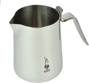 Cana pentru spumat lapte Bialetti 1808 din inox, design elegant, 500ml