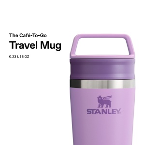 Cana termica STANLEY 1913, 0.23L, inox, mov, izolare 16 ore - Img 3