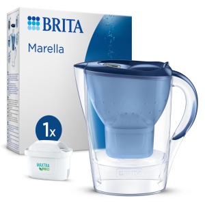 Canistra filtrare Brita Marella 1 filtru Maxtra Pro, 2,4 l, albastra - Img 1