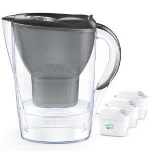 Canistra filtrare Brita Marella, 2,4 l, 3 filtre Maxtra Pro, gri - Img 3