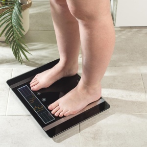 Cantar de baie Salter, 250 kg, extra lat, cu analiza compozitiei corporale - Img 5
