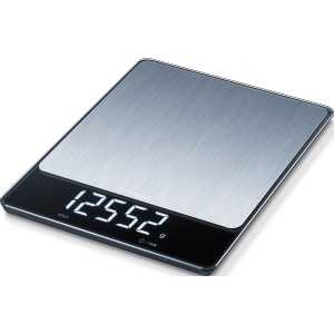 Cantar de bucatarie Beurer KS 34 XL, capacitate 15 kg, suprafata din inox, display Magic LED - Img 5