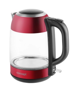 Cantar de bucatarie CONCEPT Hausgerate cu capacitate 1,7 L, 2200 W, din sticla - Img 2