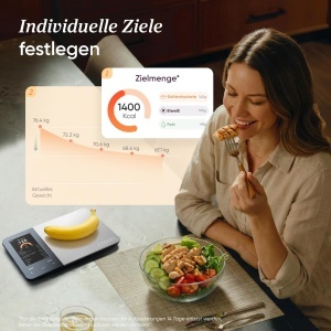 Cantar de bucatarie Cosori NutriLens, capacitate 3-5000g, USB-C reincarcabil - Img 3