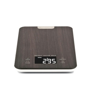 Cantar de bucatarie Girmi PS26, digital, capacitate 10 kg, design lemnos - Img 2
