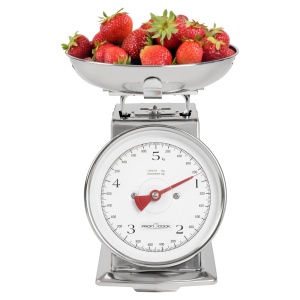 Cantar de bucatarie ProfiCook PC KW 1247, capacitate 5 kg, design retro, cu bol din inox - Img 8