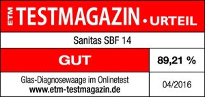 Cantar diagnostic Sanitas SBF 14 sticla securizata afisaj LCD argintiu - Img 8