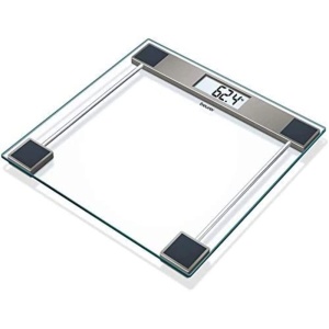 Cantar digital Beurer GS 11 sticla transparenta 150 kg afisaj LCD
