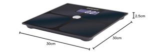 Cantar inteligent Beper P303BIP050, 21 indicatori corporali, Bluetooth, 180 kg, Negru - Img 12