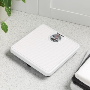 Cantar mecanic Salter 489 WHDR alb platforma antiderapanta capacitate 133 kg - Img 5